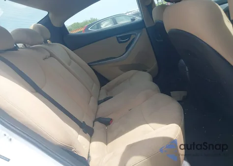 2013 Hyundai Elantra Gls из США, поврежденный, VIN 5NPDH4AEXDH352278